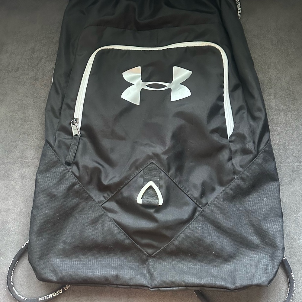 Under Armour Black and Gray Backpack